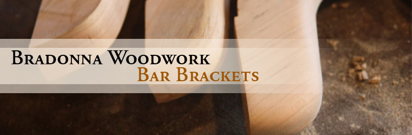 Bradonna Woodwork Bar Brackets